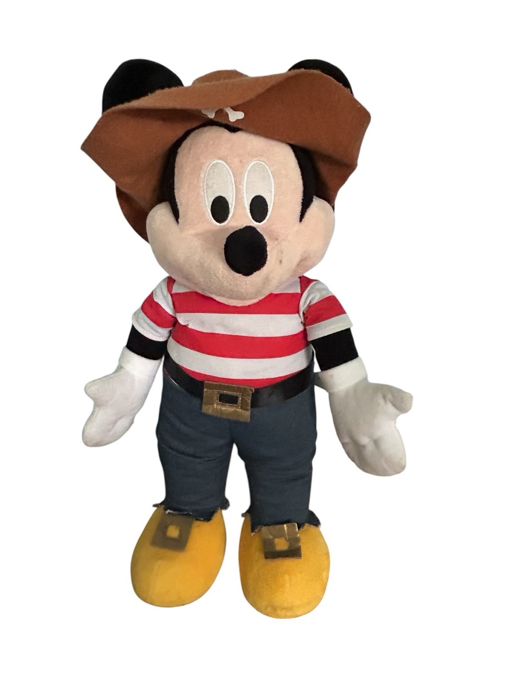 Disney Halloween Mickey Mouse Porch Greeter 24" Standing Pirate Costume READ